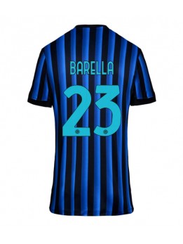 Inter Milan Nicolo Barella #23 Zenski Domaci Dres 2025-26 Kratak Rukavima Inter Milan Nicolo Barella #23 Zenski Domaci Dres 2025-26 Kratak Rukavima